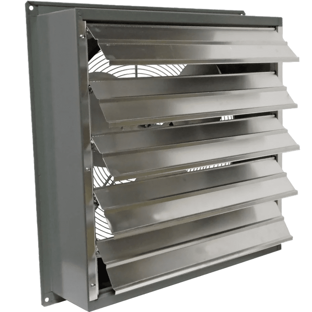 Canarm SD10-XPF Explosion Proof Wall Mount Shutter Exhaust Fan - Main