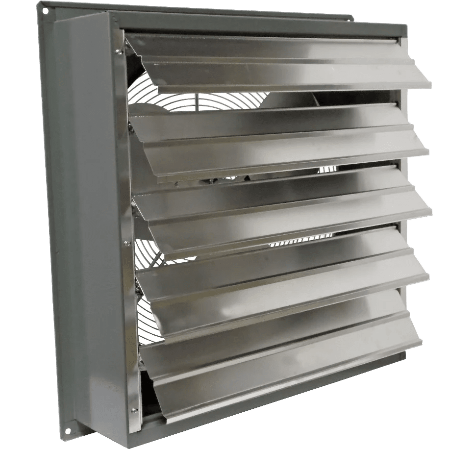 Canarm SD12-XPF Explosion Proof Wall Mount Shutter Exhaust Fan - Main