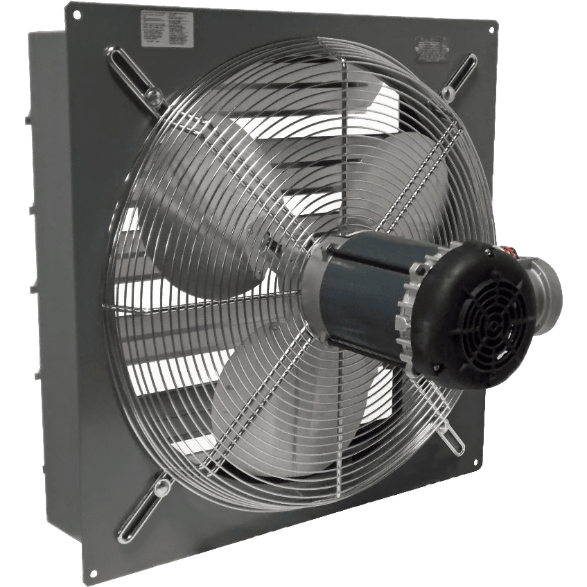 Canarm SD18-XPF Explosion Proof Wall Mount Shutter Exhaust Fan - Angle