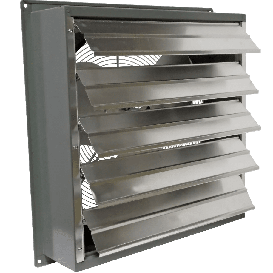 Canarm SD18-XPF Explosion Proof Wall Mount Shutter Exhaust Fan - Main