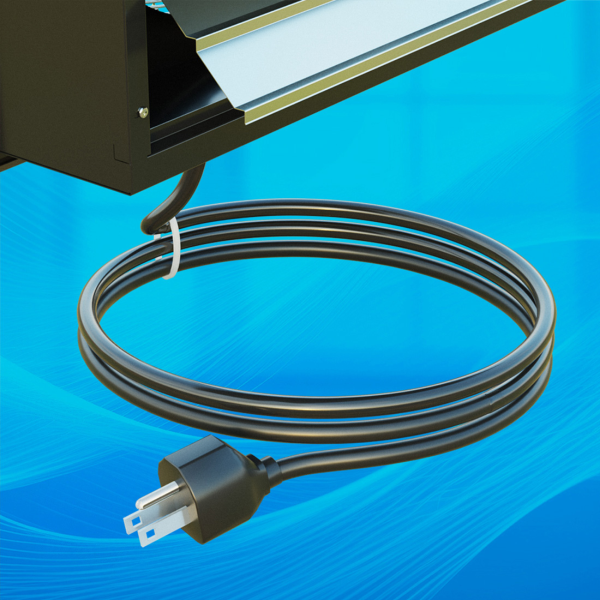 Canarm XFS Two Speed Shutter Mounted Exhaust Fan - Plug