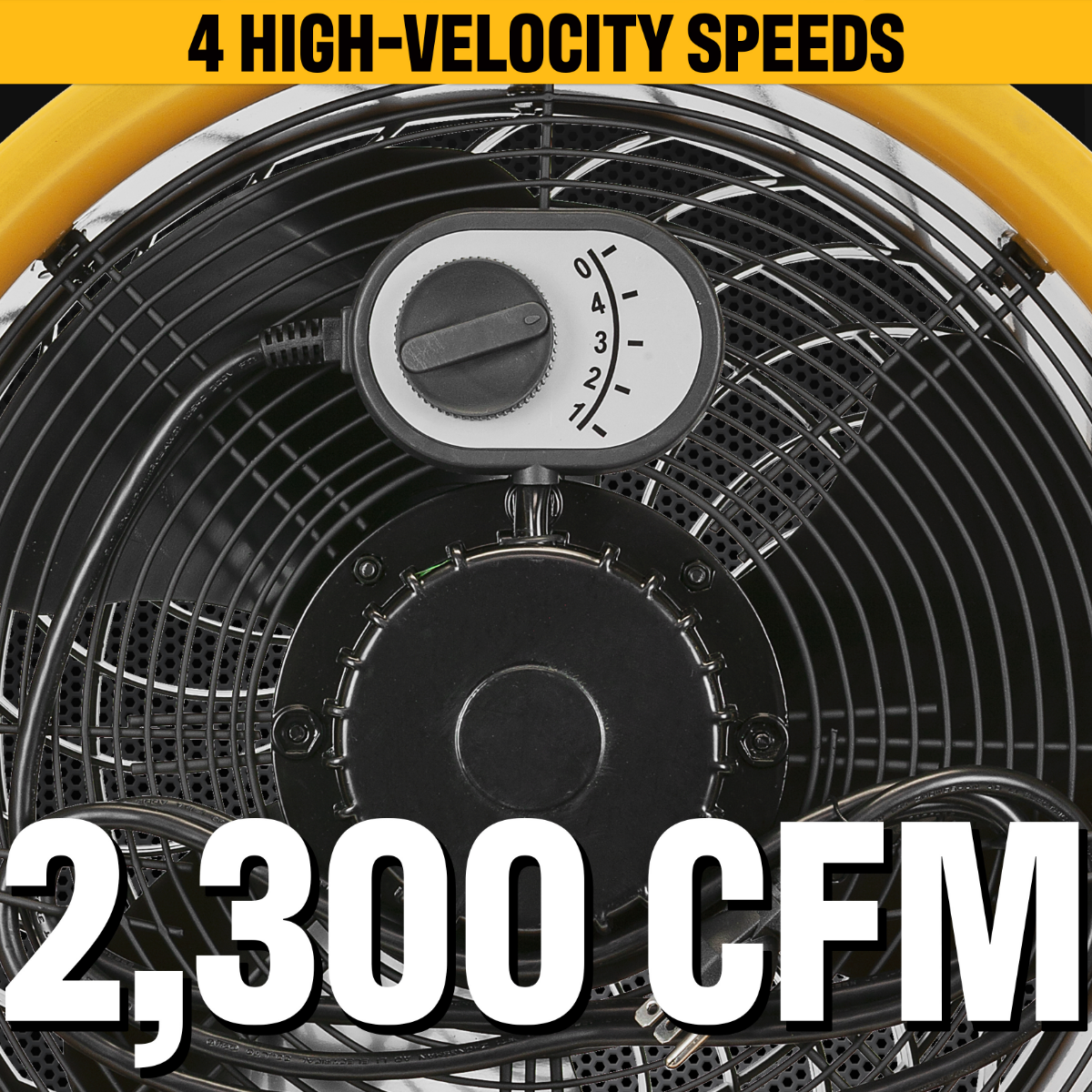 Caterpillar 14-In. High Velocity Drum Fan - Infographic 1