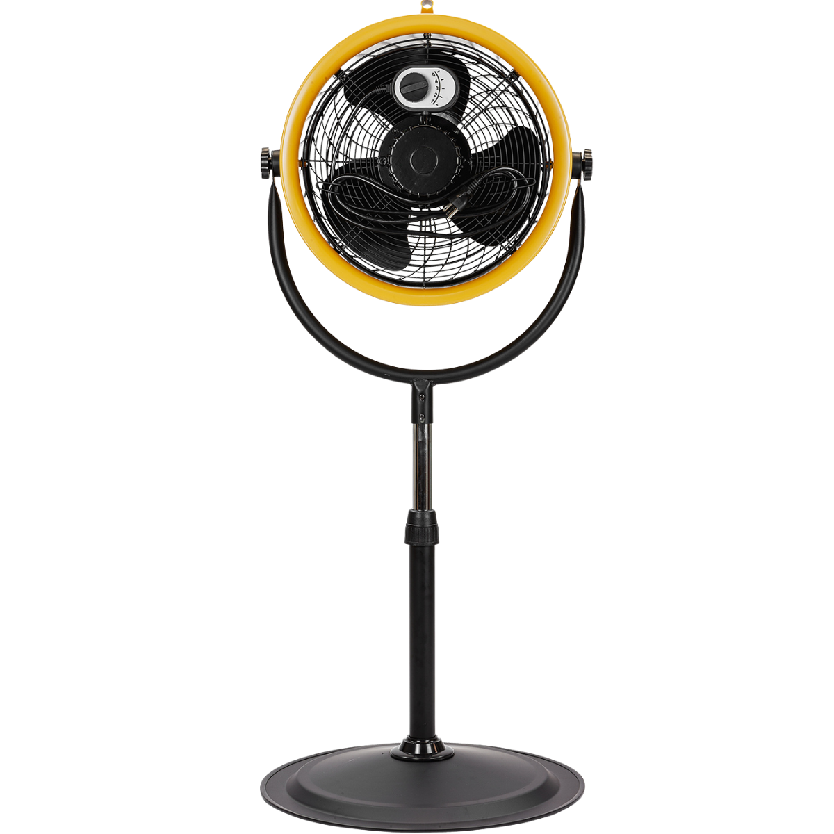 Caterpillar 14-In. High Velocity Pedestal Drum Fan - Back