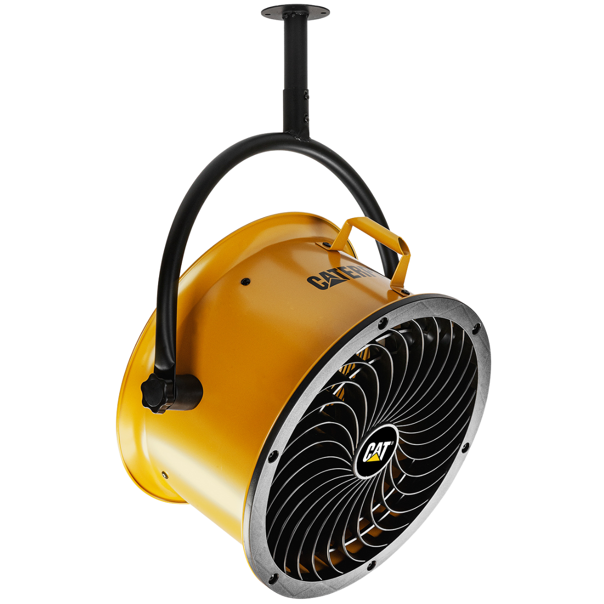 Caterpillar 14-In. High Velocity Pedestal Drum Fan - Ceiling Mount
