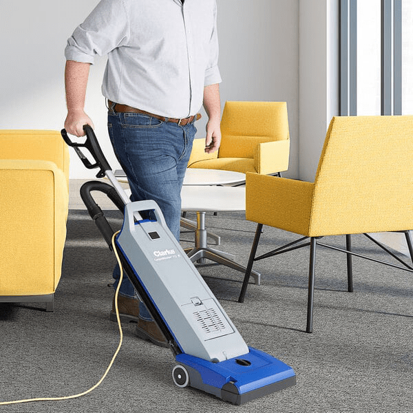 Clarke CarpetMaster 100 Series Commercial Upright Vacuum - Lifestyle 1