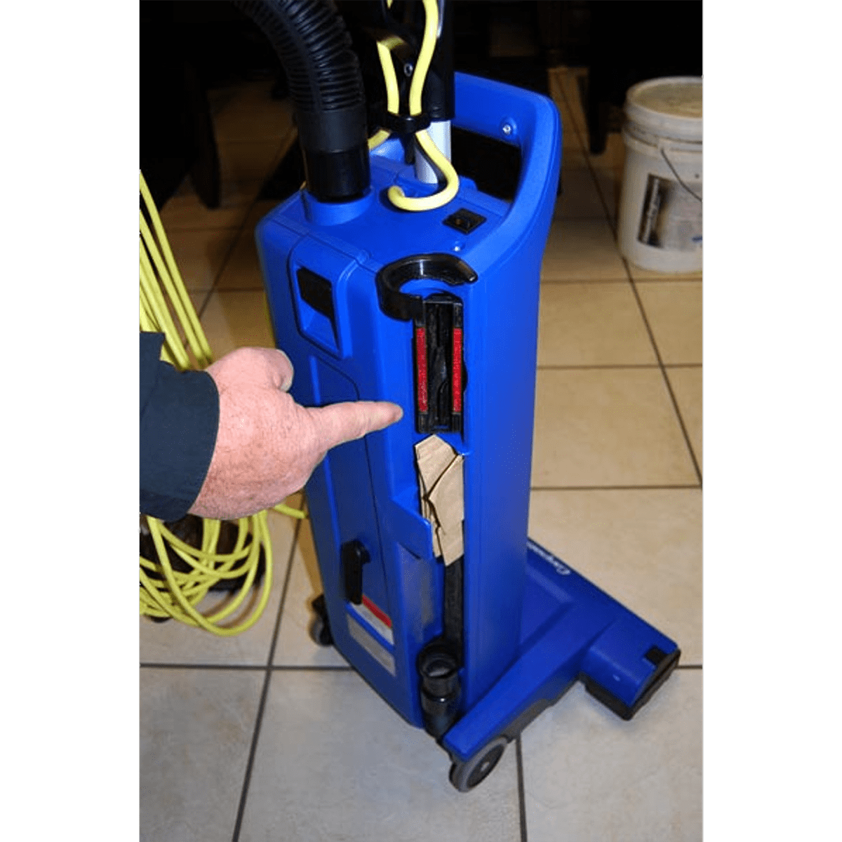 Clarke CarpetMaster 200 Series Commercial Upright Vacuum - Back