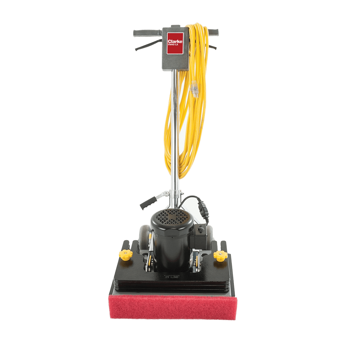 Clarke FM40 Orbital Floor Scrubbers - Front with Cord