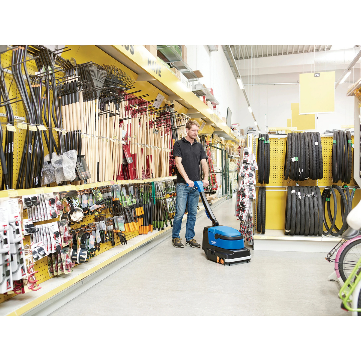 Clarke MA30 13B Walk Behind Floor Scrubber - Lifestyle 3