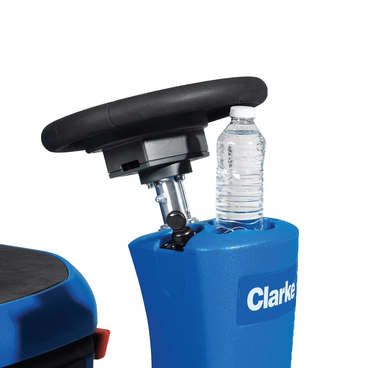 Clarke RA40 20D Battery Micro Rider Floor Scrubber - Can Holder