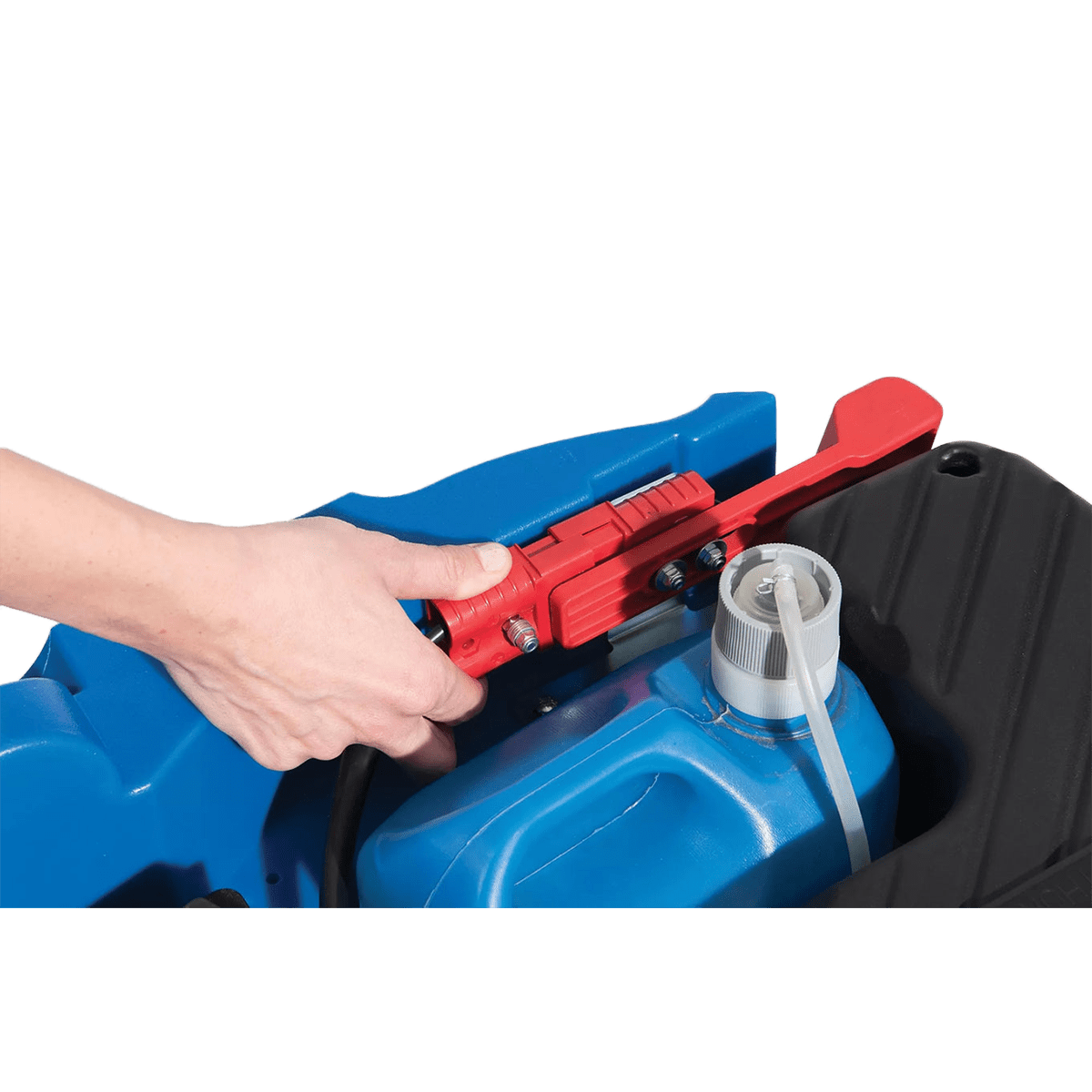 Clarke RA40 20D Battery Micro Rider Floor Scrubber - Chemical Mixing System