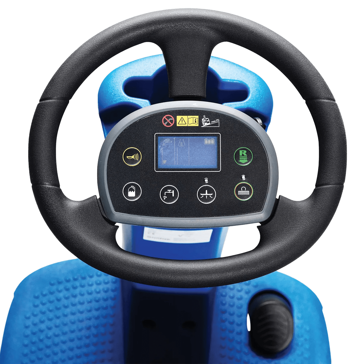 Clarke RA40 20D Battery Micro Rider Floor Scrubber - Controls