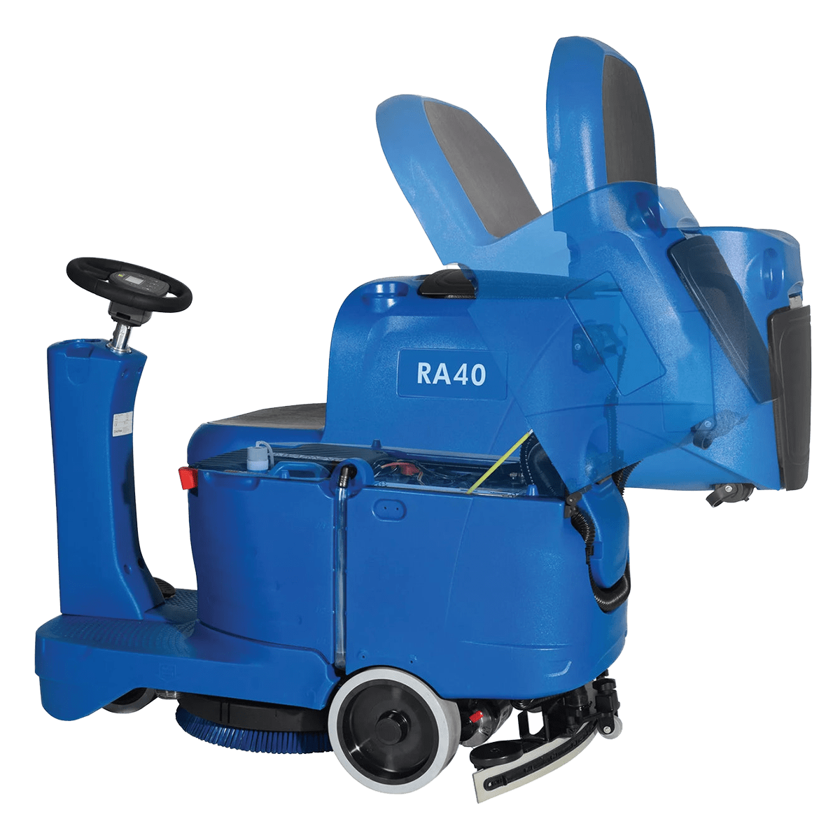 Clarke RA40 20D Battery Micro Rider Floor Scrubber - Fully Tiltable
