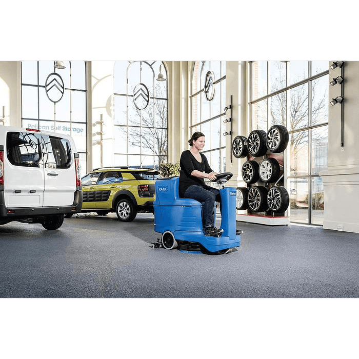 Clarke RA40 20D Battery Micro Rider Floor Scrubber - Lifestyle 2