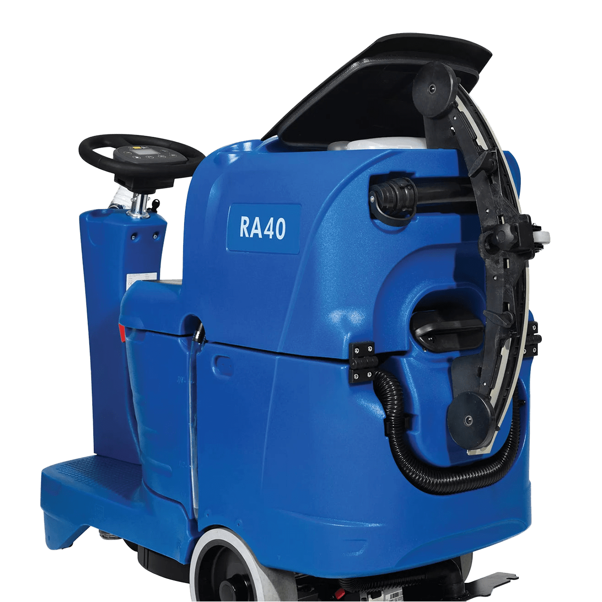Clarke RA40 20D Battery Micro Rider Floor Scrubber - Machine Storage