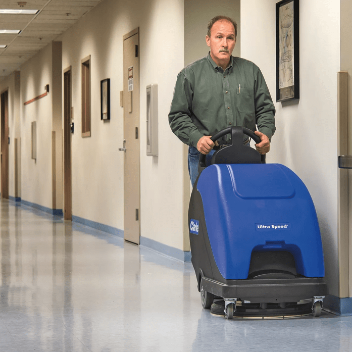 Clarke Ultra Speed Dust Extraction Battery Powered Burnisher