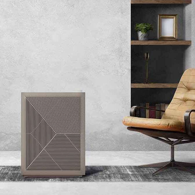 Coway Airmega 240 Hepa Air Purifier Gray Lifestyle 1
