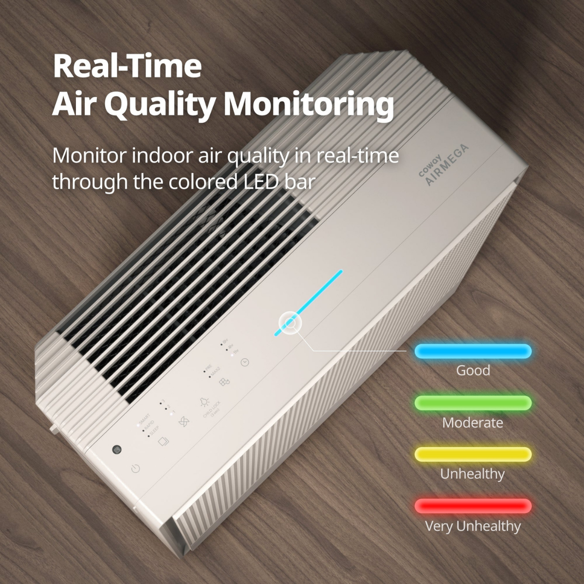 Coway Airmega 250 Large Room HEPA Air Purifier - Infographic 5