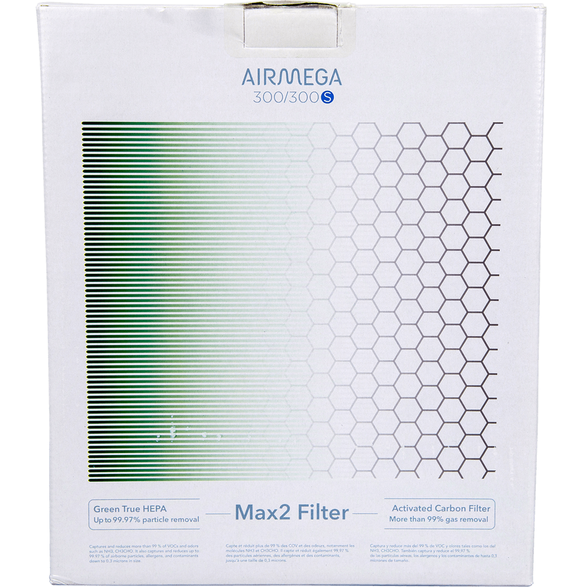 Airmega 300 Series Max2 Replacement Filter Set - box