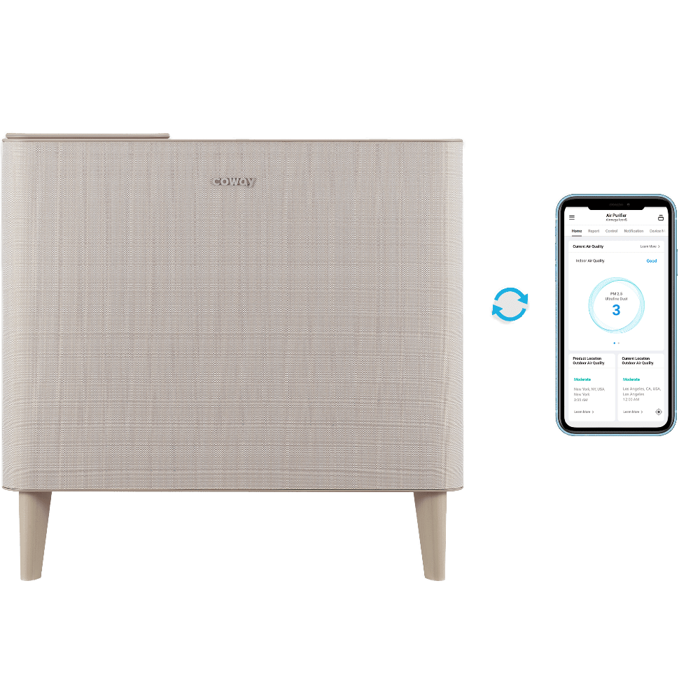 Coway Airmega Icon HEPA Air Purifer - App