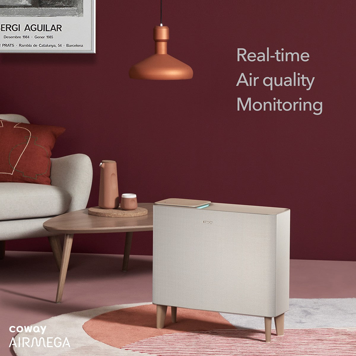 Coway Airmega Icon HEPA Air Purifier - Infographic