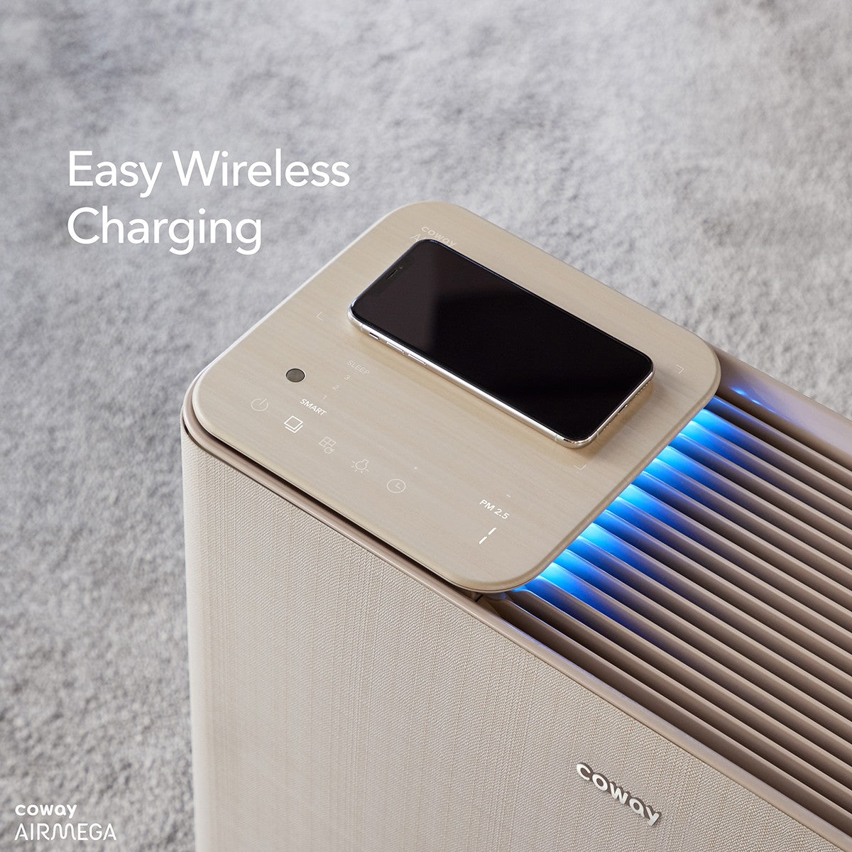 Coway Airmega Icon HEPA Air Purifier - Infographic