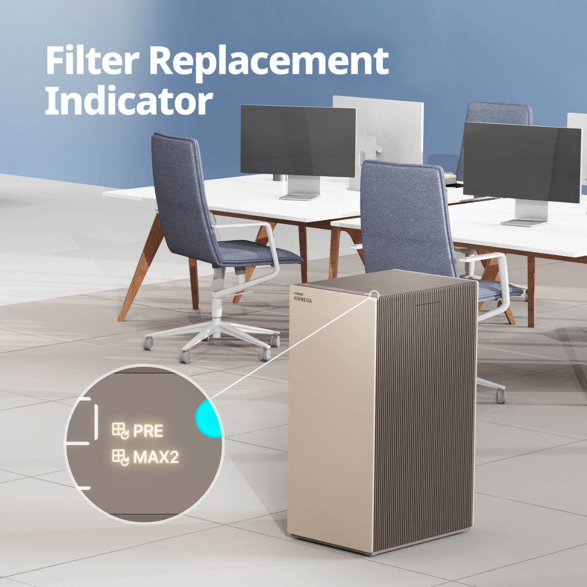 Coway Airmega Pro X Large Space HEPA Air Purifier - Infographic 7