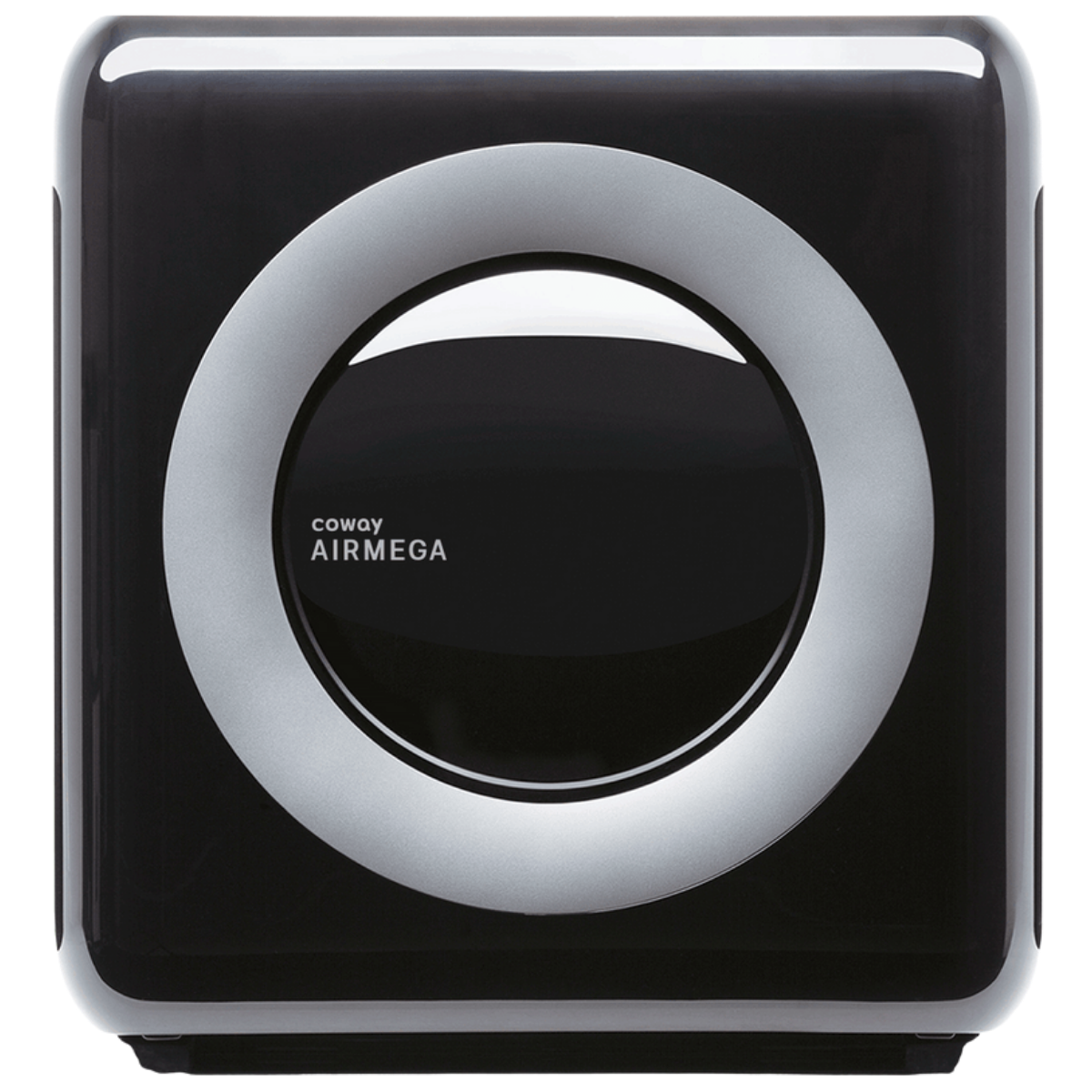 Coway Mighty Air Purifier with True HEPA Filtration Black - Front
