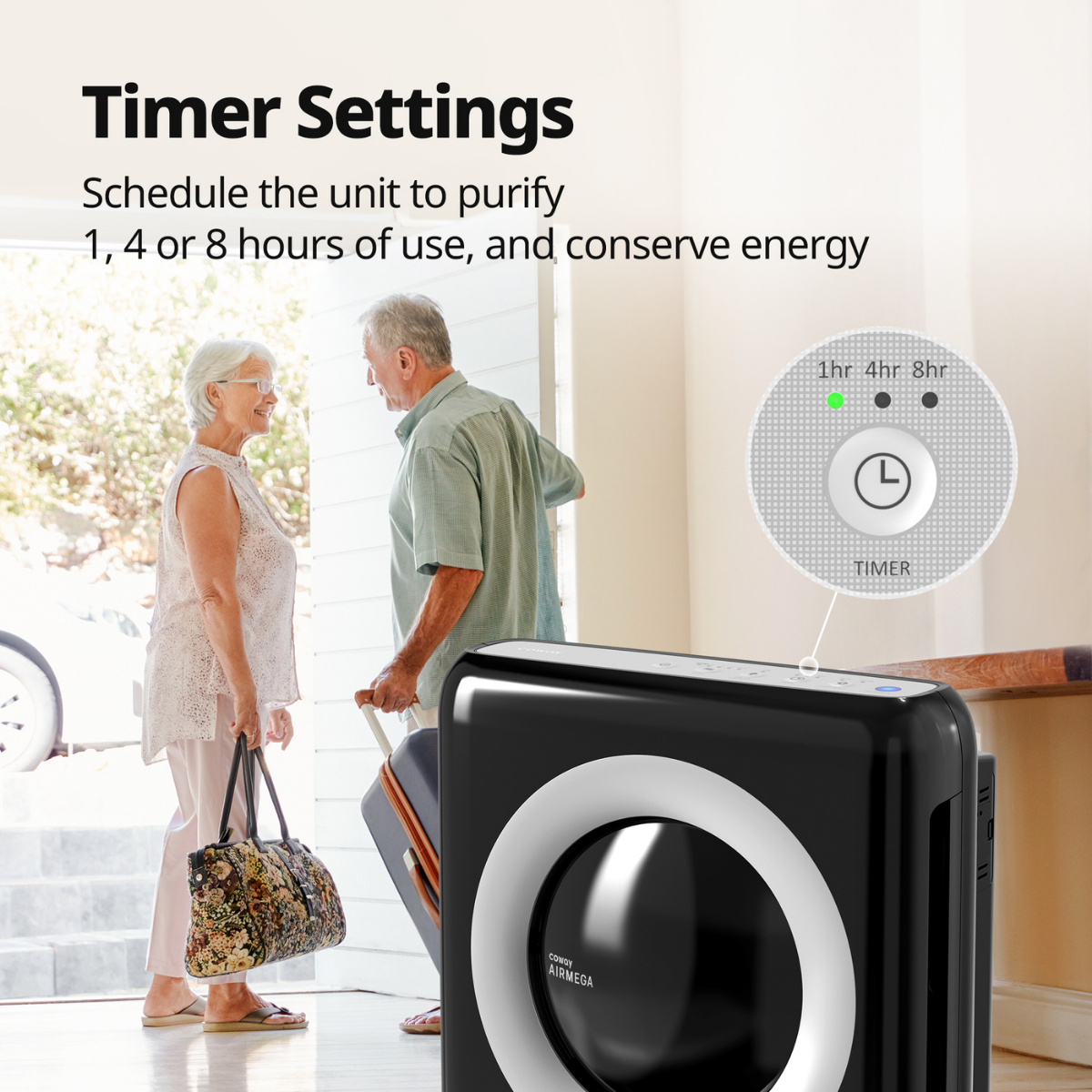 Coway Mighty Air Purifier with True HEPA Filtration - Infographic 8