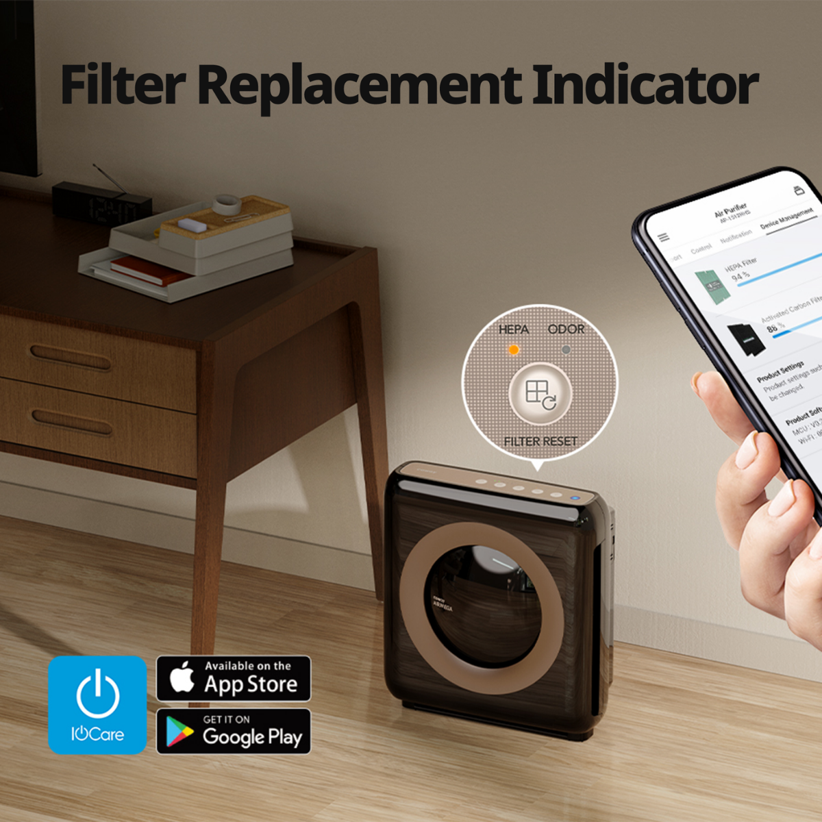Coway Mighty (AP-1512HH) Air Purifier Replacement Filter Pack - Infographic 7