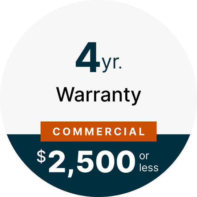 CPS 4 Year Commercial Grade Warranty under $2,500.00 - Main