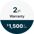 CPS 2 Year Major Appliance True Extended Warranty under $1,500.00 - Main