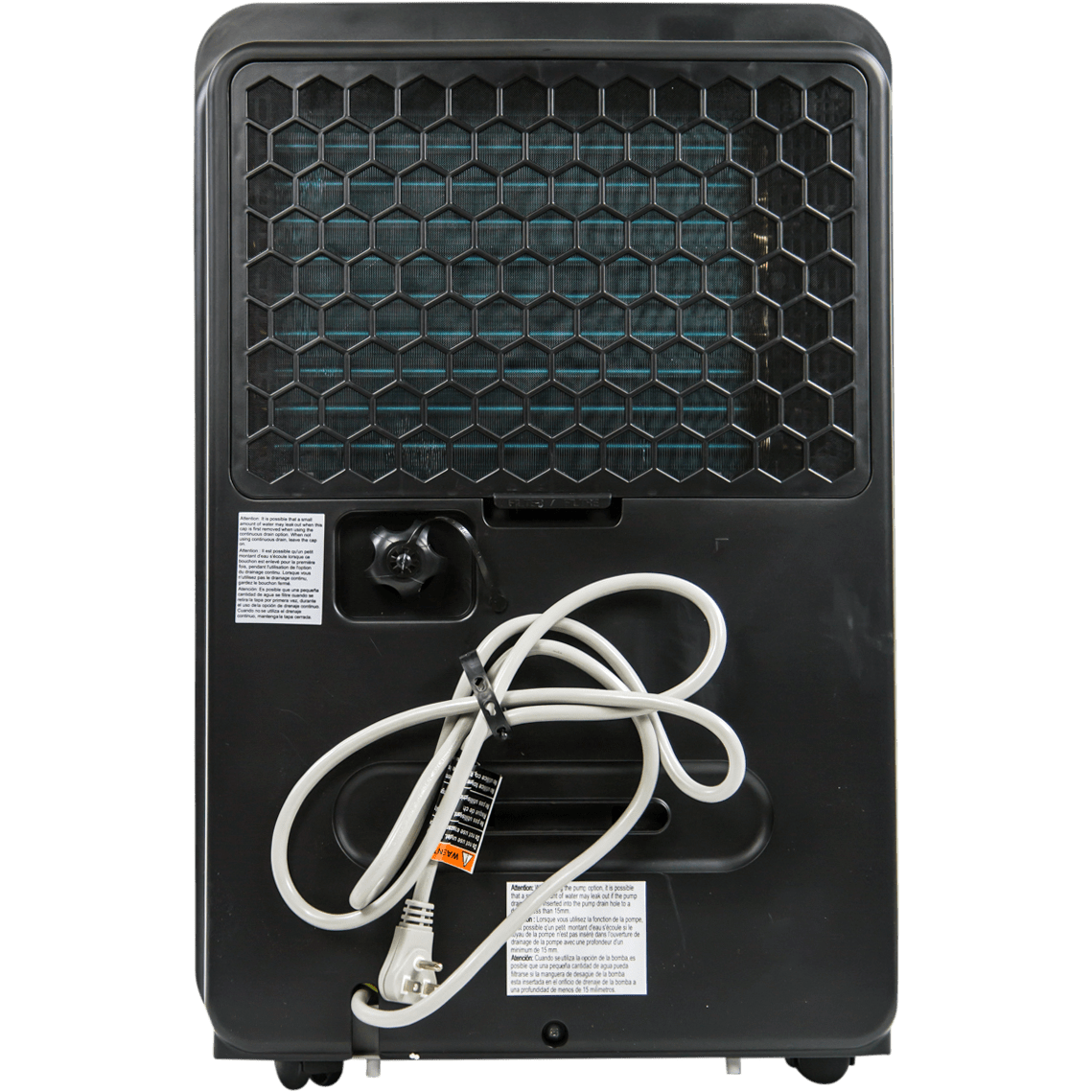 Danby DDR050BJWDB 50-Pint Energy Star Dehumidifier - back