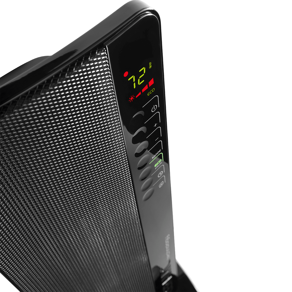 DeLonghi Digital Ceramic Tower Heater - Control Panel