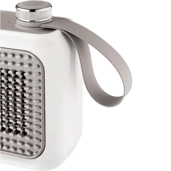Delonghi Capsule Solo Personal Ceramic Heater - Sand Beige - Handle