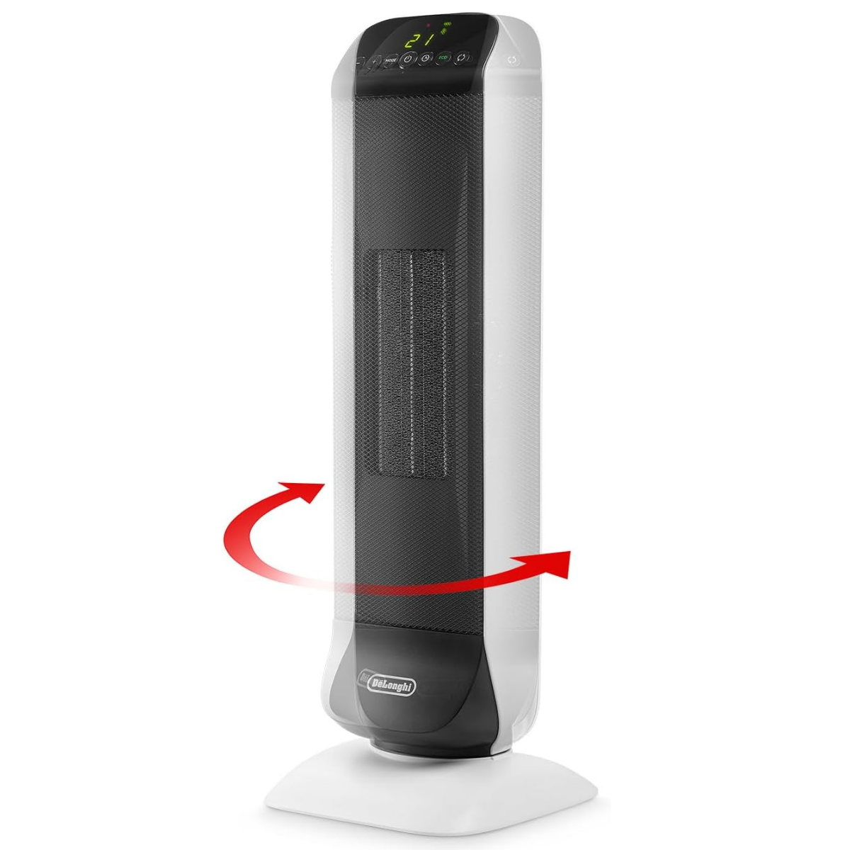 DeLonghi Ceramic Tower Heater w/ Thermostat 1500W - Remote Oscillation