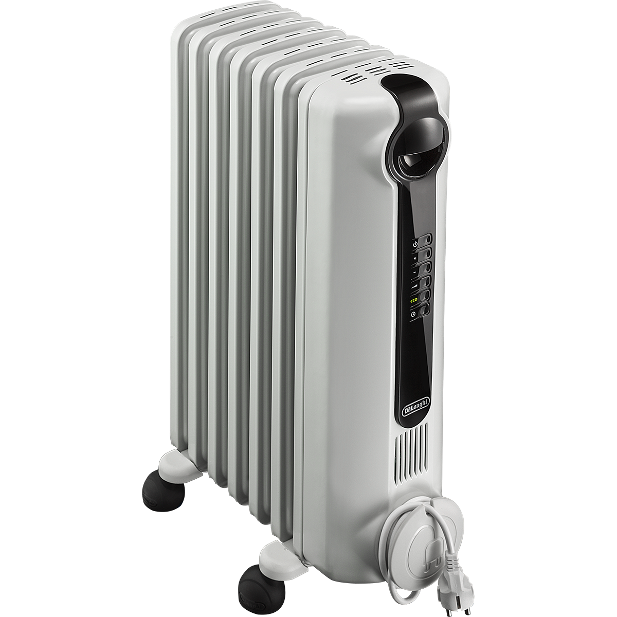 DeLonghi Oil-Filled Radiator Heater - angle