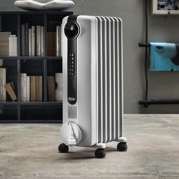 DeLonghi Oil-Filled Radiator Heater TRRS0715E - living room