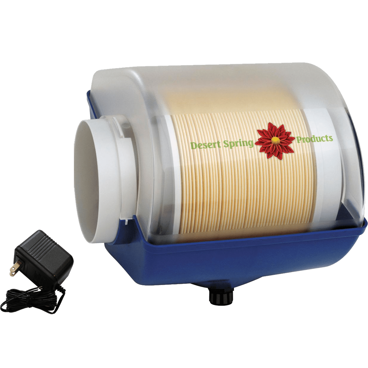 Desert Spring Rotary Disc Furnace Humidifier - With Plug-In Transformer