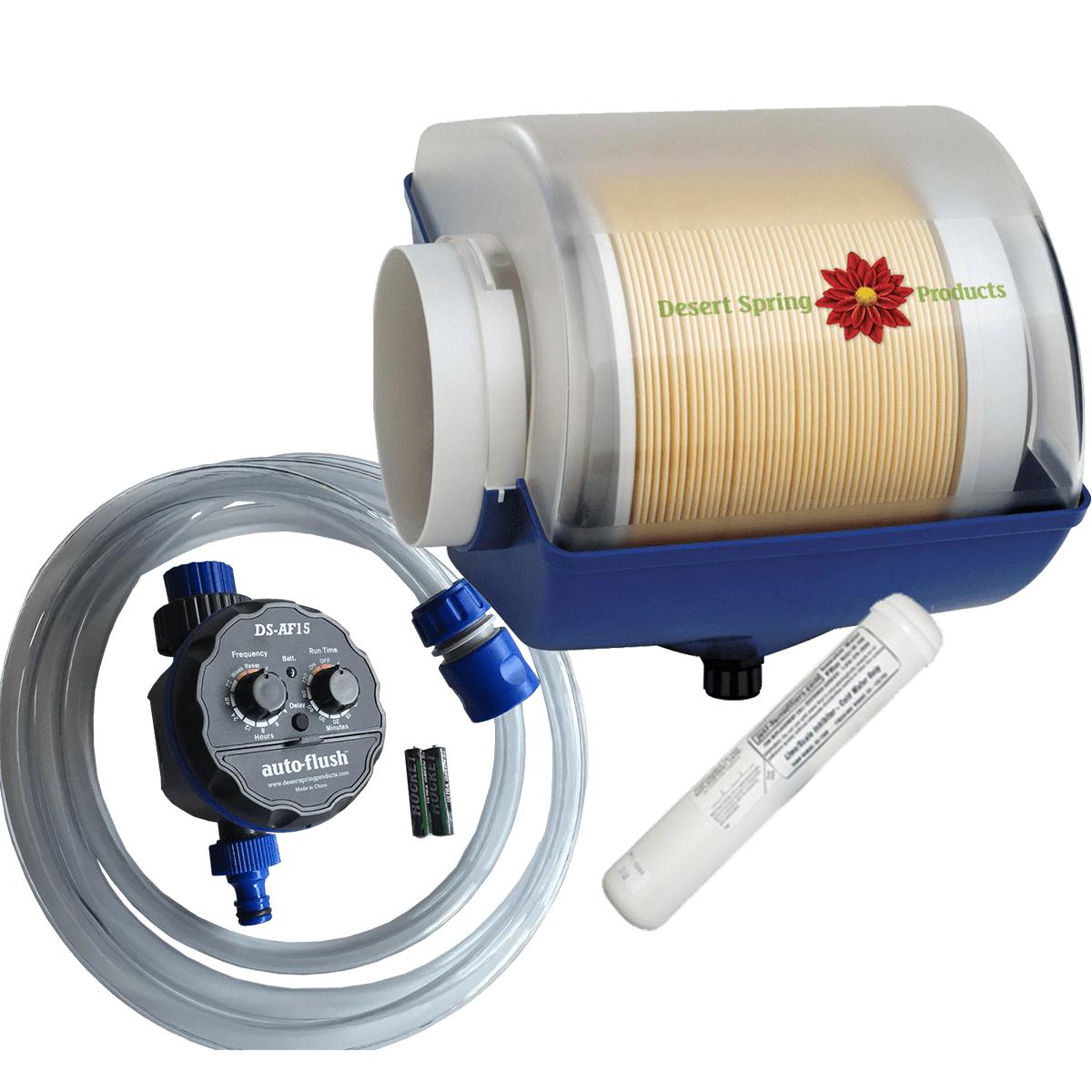 Desert Spring Rotary Disc Furnace Humidifier with Auto Flush System and Anti Scale Filter