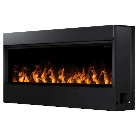 Dimplex Opti-Myst Linear Electric Fireplace w/ Acrylic Ice & Driftwood - Right View