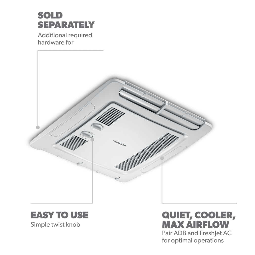 Dometic FreshJet 3 Series 13,500 BTU Rooftop RV Air Conditioner - controller