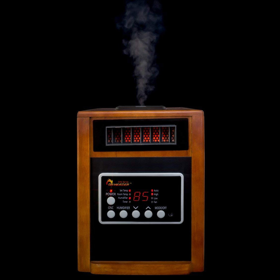 Dr. Infrared Heater DR998 Elite Series Space Heater - on