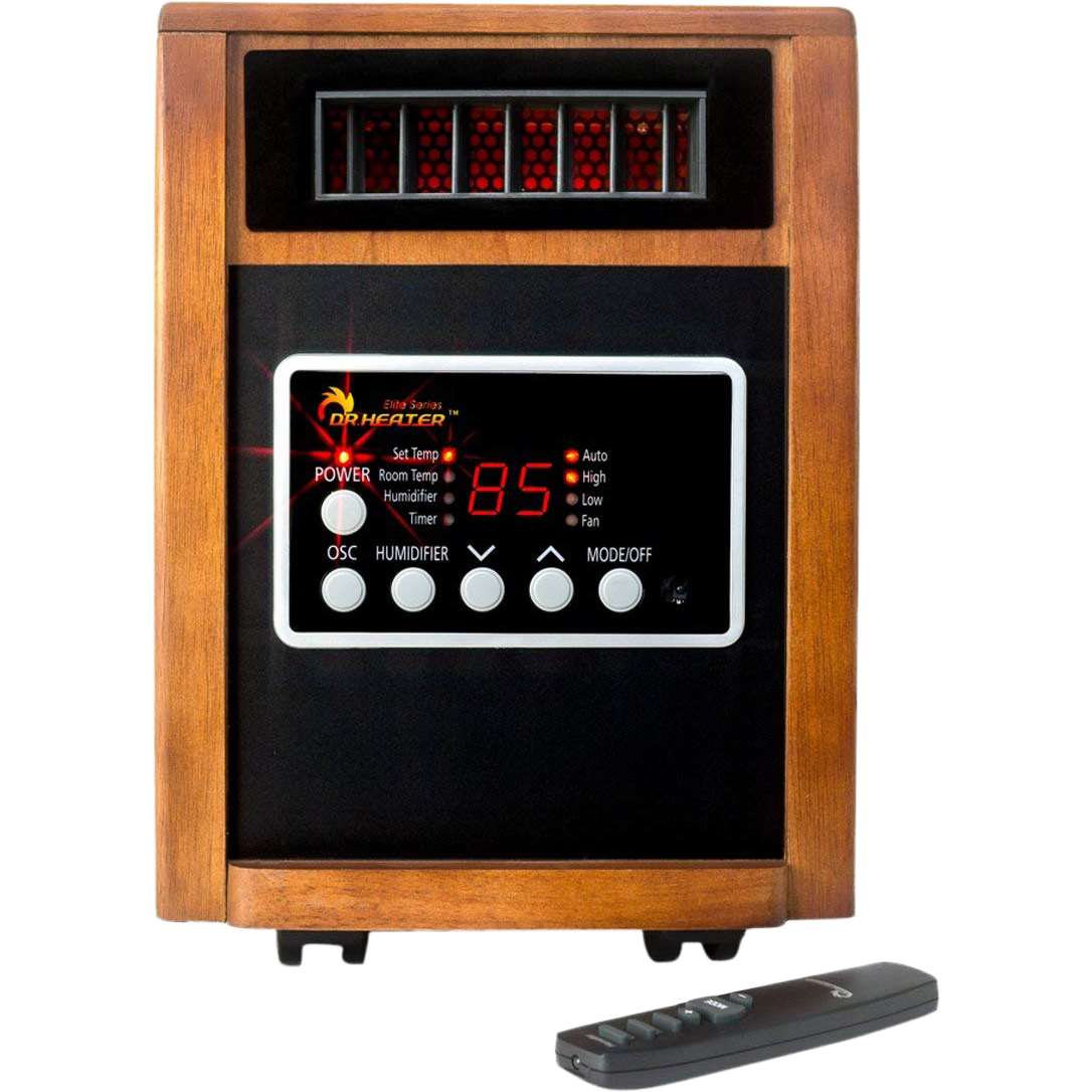 Dr. Infrared Heater DR998 Elite Series Space Heater - remote