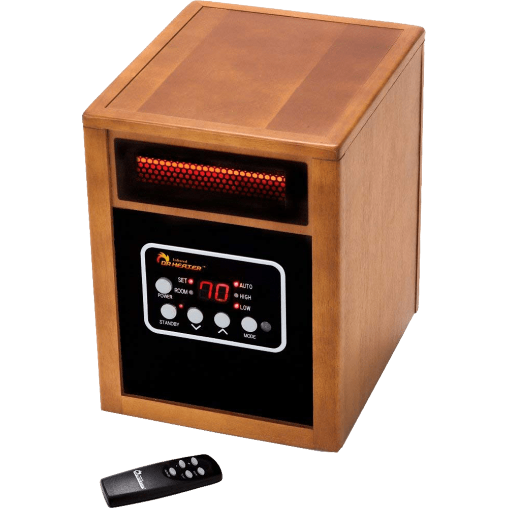 Dr. Infrared Heater Space Heater - with Remote Control