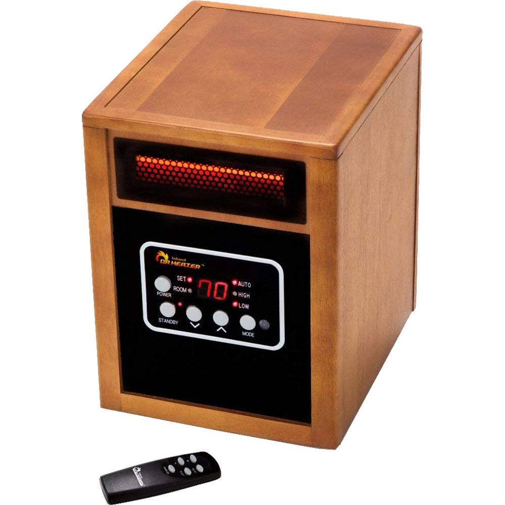 Dr. Infrared Heater Space Heater - with Remote Control