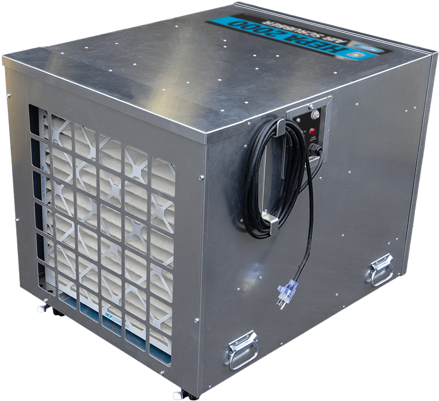 Dri-Eaz HEPA 2000 Air Scrubber - Angle