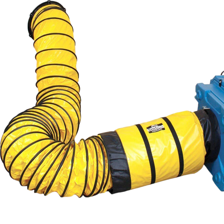 Dri-Eaz Sto and Go Vortex Ducting - installed