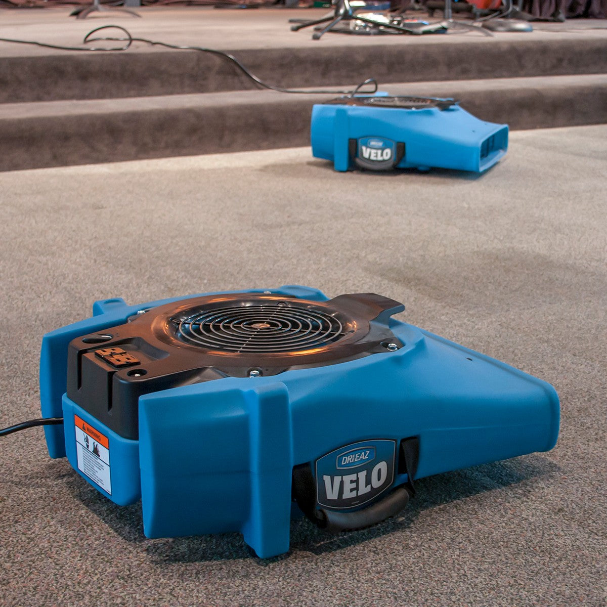 Dri-Eaz Velo F504 Airmover - in use