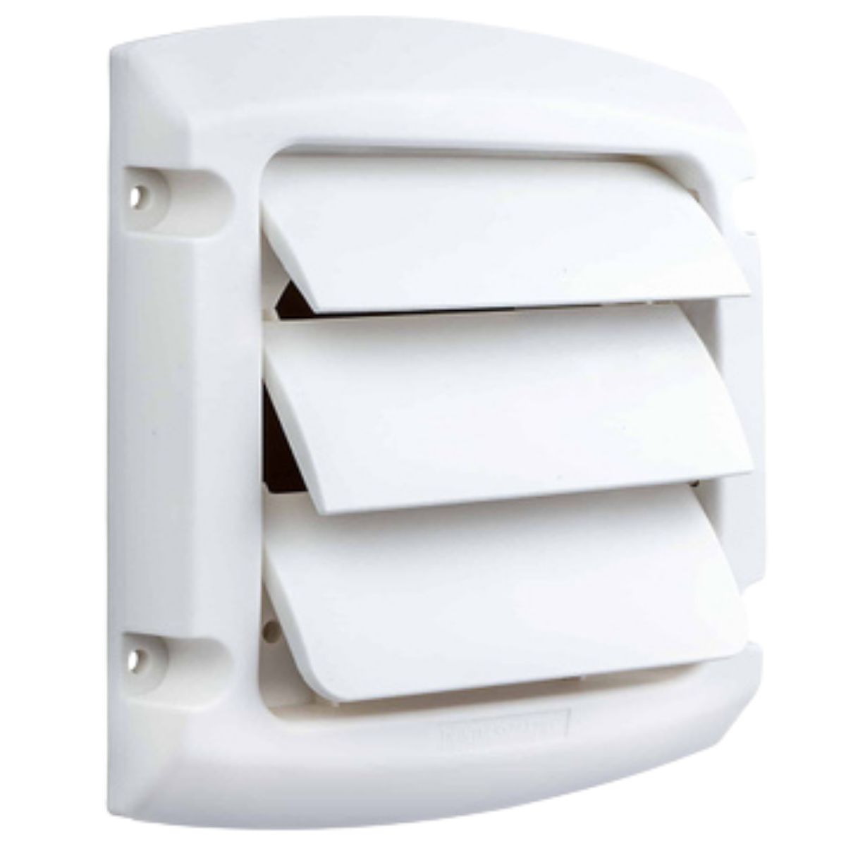 Dundas Jafine ProVent Louvered Exhaust Hood – UV Resistant, Paintable, Snap-On Pipe Cap, Prevents Cold Air & Rain Entry