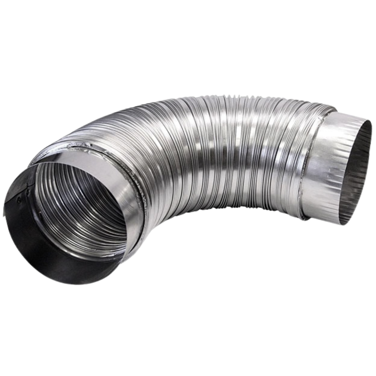 Dundas Jafine MFX48ULXZW 4in x 8ft Semi-Rigid Flexible Dryer Duct - Angle 1